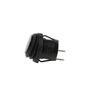 20 Pieces Black Waterproof Mini Round Momentary Push Button Toggle Switch