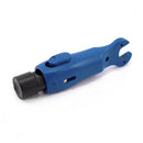 Coaxial Wire Stripper Stripping Coax Cable Cutter Tool For RG6/59/7/11 Blue