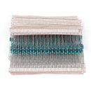 600Pcs 30 Values 1/4W 1% Resistors Kit 10-1M Ohm Metal Film Resistor Assort CV B