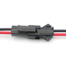 100x Wire Cable Snap Plug In Connector Terminal Connections Joiners Car Auto