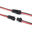100x Wire Cable Snap Plug In Connector Terminal Connections Joiners Car Auto