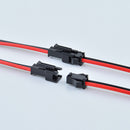 100pcs 2Pin Male & Female Plug Terminal Connector Cable Wire Power for LED Light