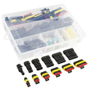 240pcs Car Auto Electrical Wire Connector Plug Kit 1-6 Pin Way + Blade Fuses New