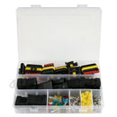 240pcs Car Auto Electrical Wire Connector Plug Kit 1-6 Pin Way + Blade Fuses New