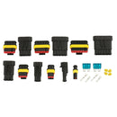 240pcs Car Auto Electrical Wire Connector Plug Kit 1-6 Pin Way + Blade Fuses New