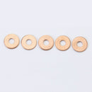 100x Solid Copper Crush Washers Seal Flat Oil Brake Ring Kit 6*2*0.8mm Durable