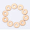 100x Solid Copper Crush Washers Seal Flat Oil Brake Ring Kit 6*2*0.8mm Durable