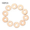 100x Solid Copper Crush Washers Seal Flat Oil Brake Ring Kit 6*2*0.8mm Durable