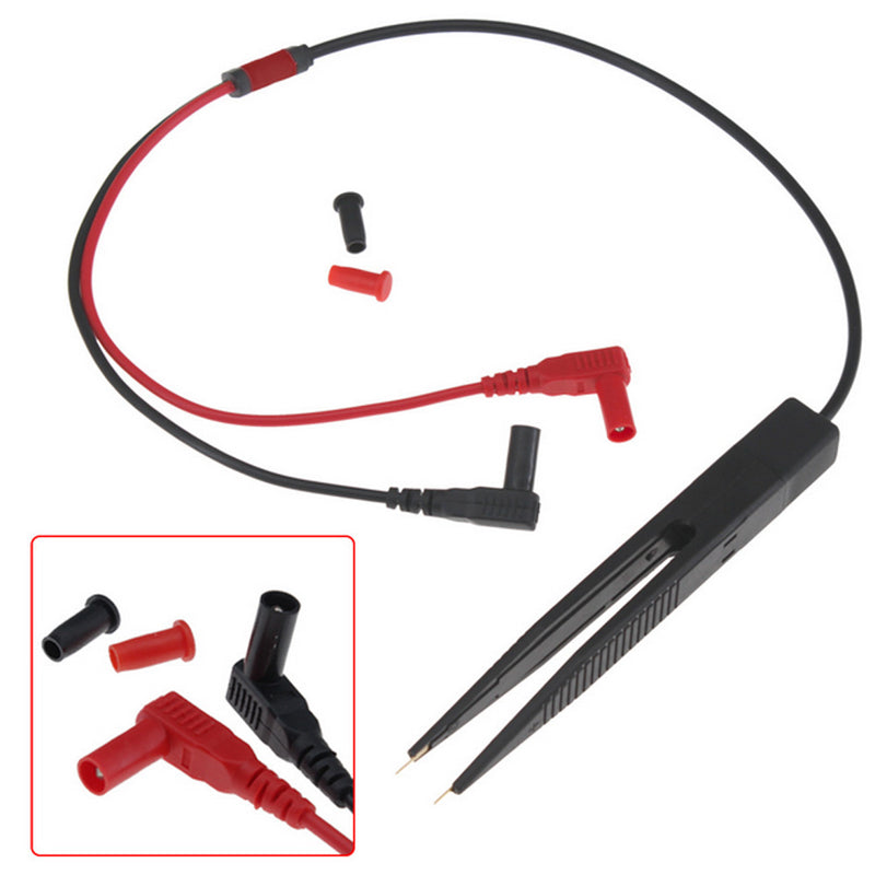 1x SMT Chip Test Clip Probe Tweezers for Resistor Multimeter Capacitor Test Hot