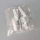 20 Set Concrete Brick 6x26mm Wall Screw Anchor Plugs w/ Self-tapping Screws