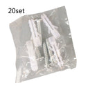 Pipe-Tube Wall-Plugs Self-Tapping-Screws Anchor-Wall Expansion Plastic  wtet