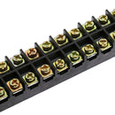 5pcs 12 Position Barrier Block Terminal Strip Wire Connector TB1512L 600V15A