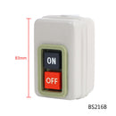 1 pc Power Switch 3P 380V 2.2KW 10A Latching ON-OFF BS-216B Heavy Duty Durable