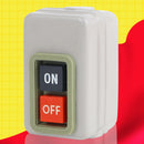 1 pc Power Switch 3P 380V 2.2KW 10A Latching ON-OFF BS-216B Heavy Duty Durable