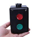 1x LA4-2H Control Button Self-Reset Start Stop Two Position Switch Box Hot awdd