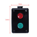 LA4-2H Button Switch Box Control Box Start /Stop Self Reset Waterproof Dustproof