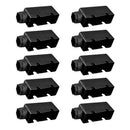 10pcs LXW5 Z-15G TM Micro Switch Waterproof Rubber Protective Case Black