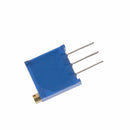 50Pcs 10 Values 3296W Blue Variable Resistor Trimmer Potentiometer With Box