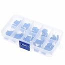 50Pcs 10 Values 3296W Blue Variable Resistor Trimmer Potentiometer With Box