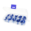 50Pcs 10 Values 3296W Blue Variable Resistor Trimmer Potentiometer With Box