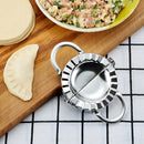 13.5cm StainlessSteel Dough Press Maker Dumpling Pie Ravioli Making Mold Kitchen