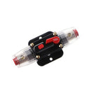 100A Circuit Breaker Fuse Holder Fuse Inverter With Manual Reset Red Button