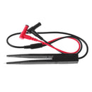 2pcs SMD Inductor Test Clip Probe Tweezers for Resistor Multimeter Capacitor New