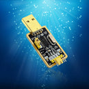 1x CH340G RS232 Upgrade to USB TTL Auto Converter Adapter STC Brush Module Hot