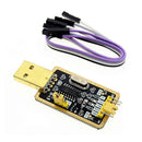 1x CH340G RS232 Upgrade to USB TTL Auto Converter Adapter STC Brush Module Hot