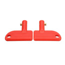 Red Mini Battery Cut Off Kill Isolator Switch Spare Keys Marine Auto Boat Truck