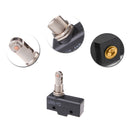 2x LXW-5-11Q1 Panel Mounted Push Plunger Actuator Basic Limit Switch 250V Hot