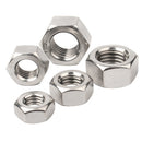 100pcs Stainless Steel M3 3mm Hex Full Nuts Screw Metal Hexagon Screw Nuts