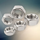 100pcs Stainless Steel M3 3mm Hex Full Nuts Screw Metal Hexagon Screw Nuts