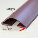 1pc Universal PVC Garage Door Bottom Buffering Sealing Universal Dust Seal New