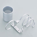 Straightener-Holder-Set Rack Organizer Hair-Dryer Bathroom-Shelf Wall-Mounted