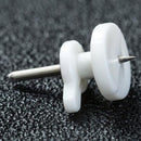 100pcs Mini Picture Photo Oil Painting Mirror Frame Nail Hook Hanger White