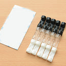 60pcs Cable Cord Wire Organizer Plastic Clips Ties Fixer Holder Self Adhesive