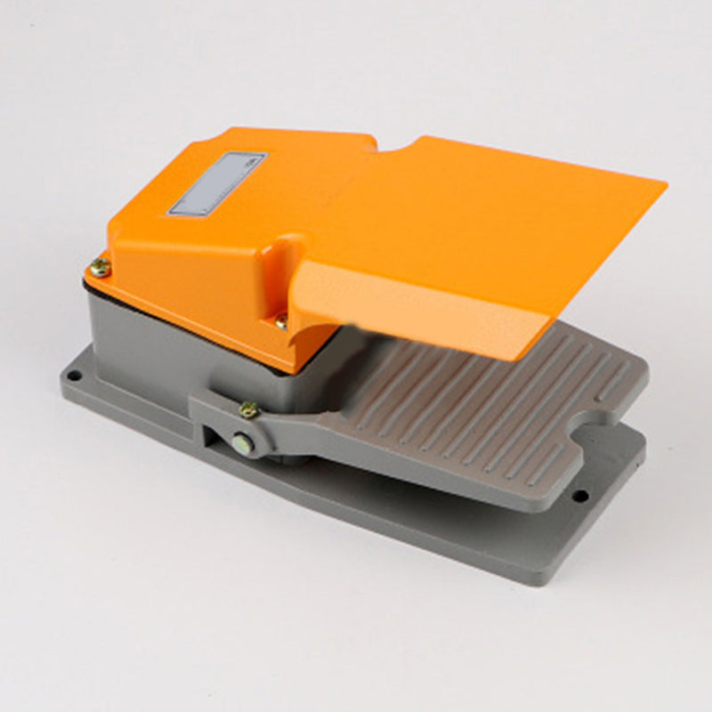 Pedal-Switch Momentary Electric-Power Foot-Controller Yellow And Gray