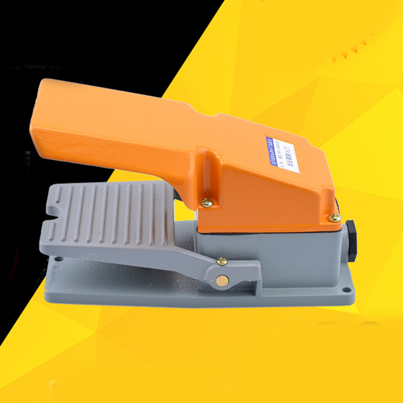 Pedal-Switch Momentary Electric-Power Foot-Controller Yellow And Gray