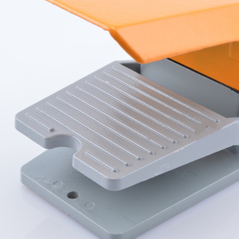 Pedal-Switch Momentary Electric-Power Foot-Controller Yellow And Gray