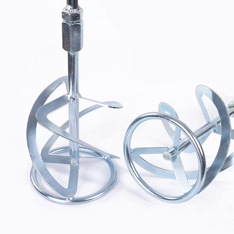 Paint Mixer Mixing Paddle Paint Whisk Spiral Type Thread Head Stirrer Plaster
