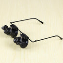 20 X Magnifier Magnifying Eye Wear Glass Loupe Jeweler Watch Repair w/ LED Hot