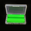 Box-Holder 18650 Battery-Case Storage Plastic 18650 Portable Hard Clear