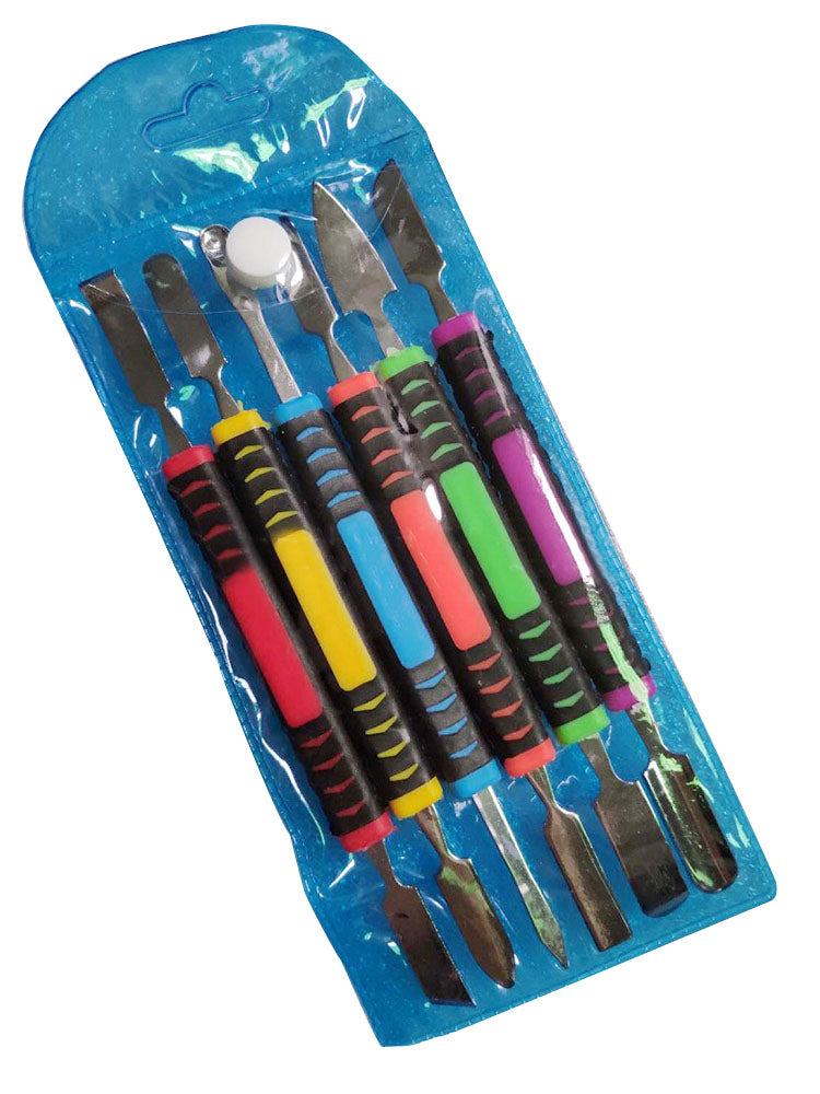 6 in 1 Repair Opening Metal Spudger Pry Tools Disassemble Set for Cell Phone