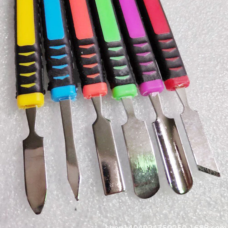 6 in 1 Repair Opening Metal Spudger Pry Tools Disassemble Set for Cell Phone