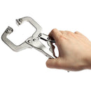 Clamp weld Clip Woodwork Fix Plier Pincer Tong Pad Wood Work Alloy Steel Hand
