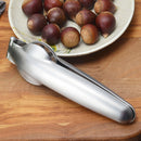 1X 304 Stainless Steel 2 in 1 Quick Chestnut Clip Walnut Pliers 17.5*5*3.5cm