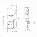 2X Electric Hand Drill Parts Optional Lock on Speed Control Switch AC 250V 6A