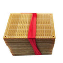 10x Universal Stripboard Veroboard 5x7cm Platine Single Side Circuit Board