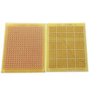 10x Universal Stripboard Veroboard 5x7cm Platine Single Side Circuit Board